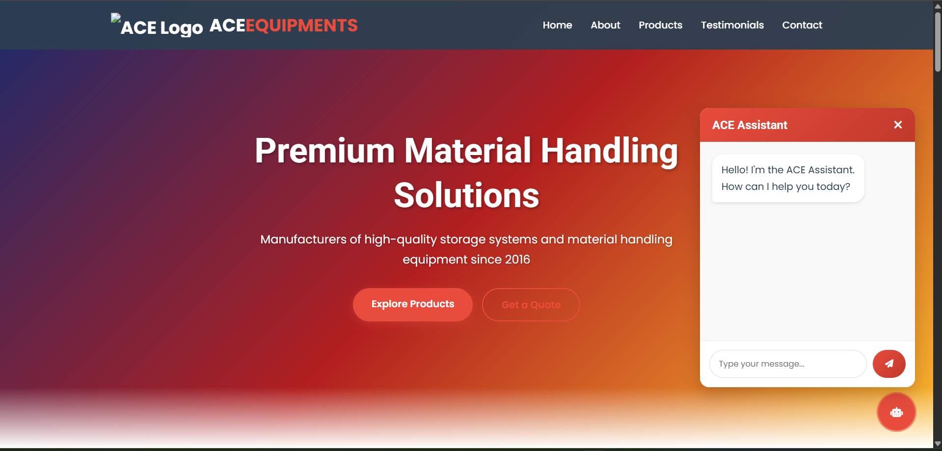 Construction Website